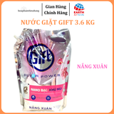  Nước giặt Gift 3.6kg Công nghệ Nano Bạc khử mùi hôi, ẩm mốc trên vải 
