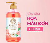  Sữa Tắm Thiên Nhiên PURITÉ Hương Hoa Anh Đào/Hoa Hồng/Hoa Oải Hương/Hoa Mẫu Đơn/Tinh Dầu Thơm 850ML - 1.1L - 1.4L 