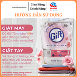  Nước giặt Gift 3.6kg Công nghệ Nano Bạc khử mùi hôi, ẩm mốc trên vải 