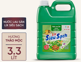  Nước lau sàn siêu sạch Lix can 3.3L sạch nhà, thơm lâu đuổi côn trùng, phù hợp với mọi loại sàn 
