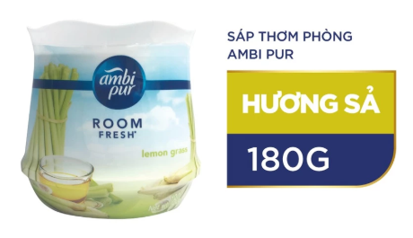  Sáp Thơm Phòng AMBI PUR Hương Nước Hoa Cao Cấp Nhiều Mùi Hương Hộp 180g 