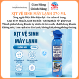  Xịt vệ sinh máy lạnh Rakuhapi Nhật Bản (370ml) - Không mùi, làm sạch sâu dàn lạnh 