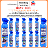  Xịt vệ sinh máy lạnh Rakuhapi Nhật Bản (370ml) - Không mùi, làm sạch sâu dàn lạnh 
