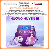  Sáp Thơm Phòng Lovenose Lan Tỏa Hương Thơm Ngát 50 Ngày, Khử Mùi Toàn Diện Cho Mọi Không Gian Sống 230g 