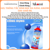  Gel sinh học CleanZ phòng tắc nghẽn, làm sạch đường ống rửa bát, rửa mặt, khử mùi hôi hiệu quả 
