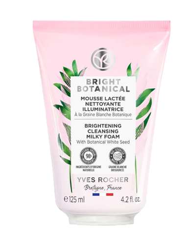  Sữa Rửa Mặt Sáng Da Yves Rocher Bright Botanical Brightening Cleansing Milky Foam 125ml 