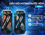  Tắm Gội Sạch Gàu 3in1 Xmen Everest Coffee & Aqua Sport 350G -Với 3X Tác Động Sạch Gàu Nhờn Ngứa,Mùi Hương Nam Tính 