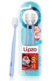  Bộ Đôi Bàn Chải Lipzo Ortho 2 Đầu Chỉ Tơ Siêu Mềm Cho Niềng Răng & Răng Nhạy Cảm 