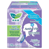  Băng vệ sinh hàng ngày Laurier Active Fit siêu thấm không hương 20 miếng 