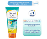  Serum Chống Nắng Dưỡng Thể Kháng Bụi - Sáng Mịn Mát Lạnh Biore 150ml 