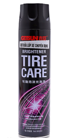  Bọt rửa lốp xe chuyên dụng GETSUN 650ml 