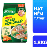 Hạt nêm Knorr thịt thăn, xương ống, tủy gói 1.8 Kg 