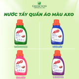  Nước Tẩy Quần Áo Màu AXO 400ml – Tẩy Sạch Vết Bẩn, Giữ Màu Vải, An Toàn Cho Quần Áo Màu 