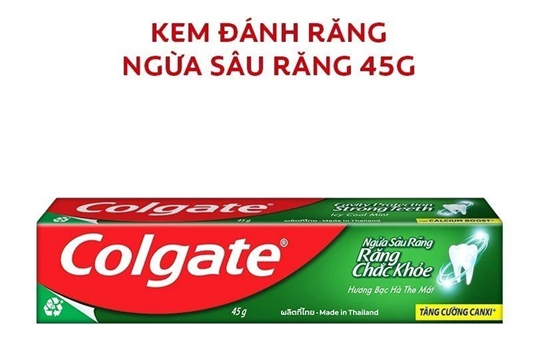  Kem đánh răng Colgate ngừa sâu răng răng chắc khỏe 45g/tuýp 