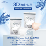  Khẩu trang 3D Slim Fit Famapro 