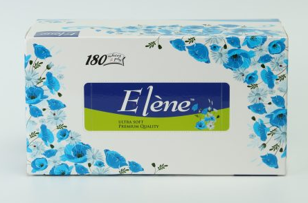  Giấy rút hộp Elene 180 tờ 2 lớp 