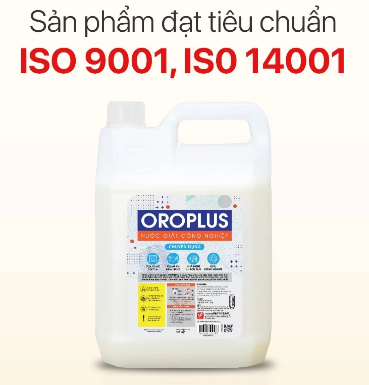 Nước Giặt Công Nghiệp Oroplus Loại Bỏ Vết Bẩn Cứng Đầu Giữ Màu Quần Áo Tốt Hương Thơm Dịu Nhẹ 9.36kg 