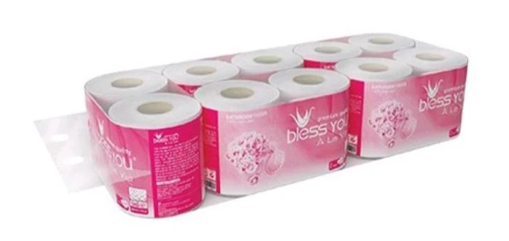  Giấy vệ sinh Bless You Alavie 2-3 lớp (10 cuộn/lốc) 