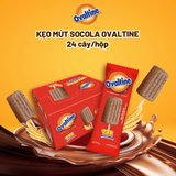  Kẹo mút vị Sô-cô-la sữa Ovaltine (24 cây/hộp) 