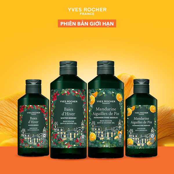  Sữa tắm dạng gel Yves Rocher 200-400ml 