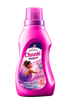  Nước giặt xả 8 trong 1 Chanté Năng Động 1-3.2kg 