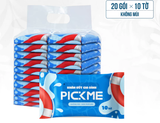  Khăn ướt PickMe 10 tờ không mùi tiện lợi 