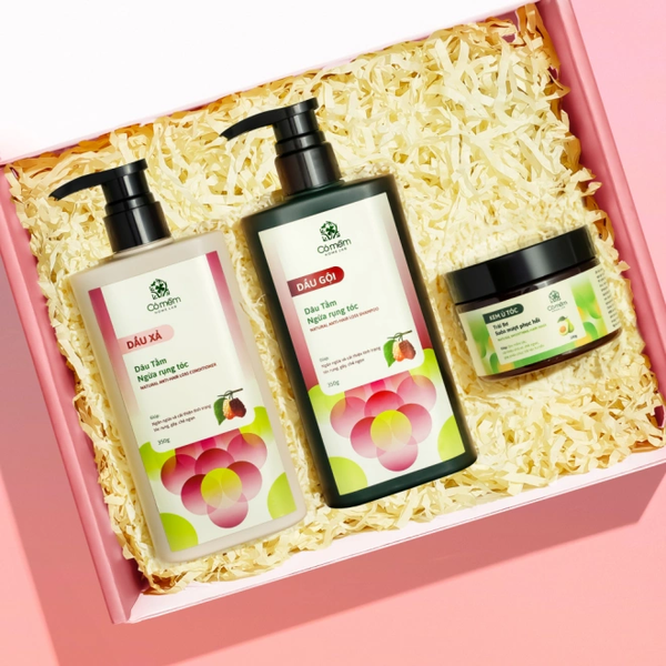  [SET QUÀ TẶNG] Dầu Gội Xả Dâu Tằm Ngừa Rụng Tóc 