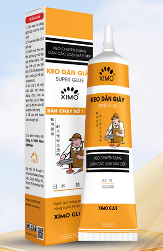  Keo dán giày dép trong suốt siêu dính, keo dán giày thể thao dùng nhiệt không hư tổn da XIMO 
