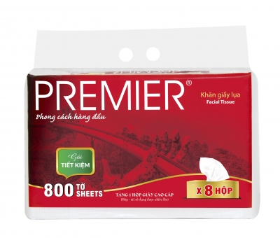  Khăn Giấy Lụa PREMIER 800 tờ 