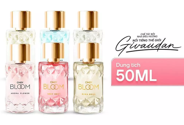  Nước Hoa Nữ CINDY BLOOM Hương Thơm Nữ Tính Ngọt Ngào, Lưu Hương Lâu Chai 30ml 