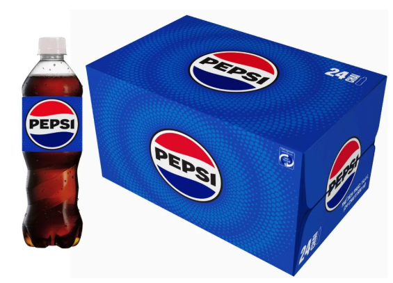  Nước ngọt có ga Pepsi vị Cola chai 600ml thùng 24 chai 