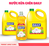 Nước Rửa Chén An Toàn Cho Da Daily Mỹ Hảo Bình 200-750g/ 3.5-5kg 