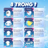  Nước giặt đậm đặc HABY ULTRAWASH 8in1 Nội địa Thái Lan  - Sạch sâu, thơm lâu 700h, công nghệ Microfresh Túi 700ml 