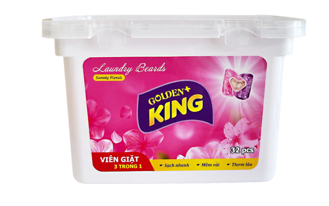  Viên giặt Golden King hộp 32 viên 
