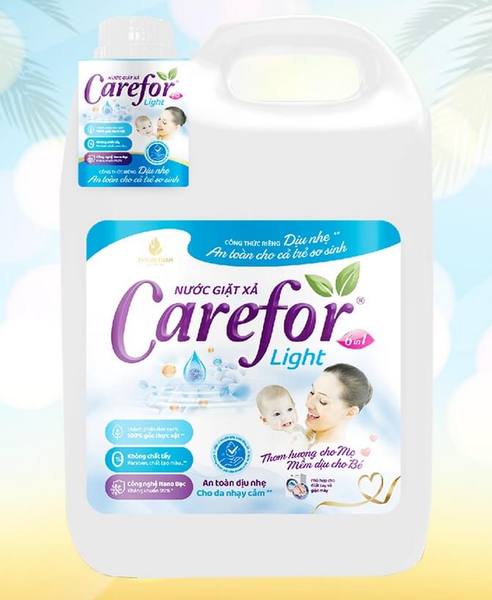  Nước giặt xả dịu nhẹ Carefor Light 5000ml 