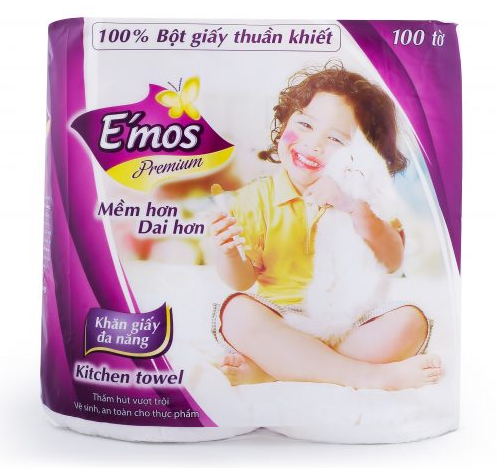  Khăn bếp E'mos Premium 2 lớp 