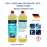  Nước tẩy dầu mỡ hương chanh Becker KI3-C - pH 11 (Nhập khẩu Đức) 