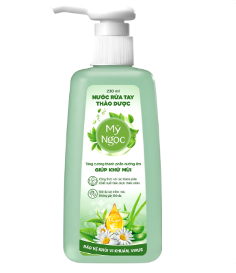  Nước rửa tay thảo dược Mỹ Ngọc  230ml 