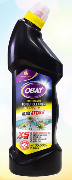  Nước tẩy bồn cầu & vệ sinh nhà tắm Obay 960ml 