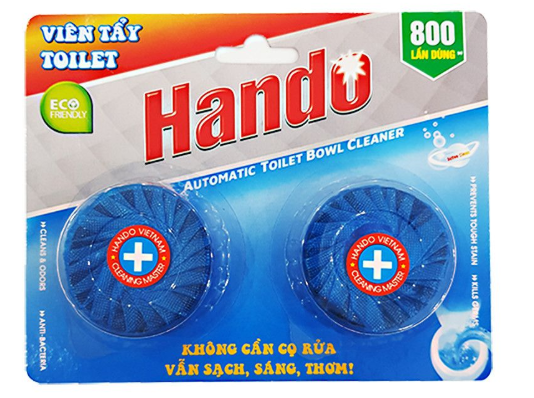  Viên tẩy và làm thơm Toilet Hando 2 viên 