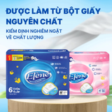  Giấy Vệ Sinh Elène (Có Lõi/Không Lõi) 4 Lớp Cao Cấp - 1 Bịch 6 Cuộn - An Toàn, Tiết Kiệm 