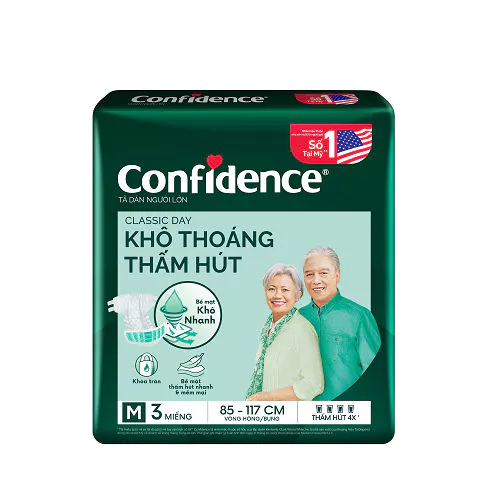 Tã dán Classic Day Khô Thoáng Thấm Hút M3 