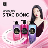  Kem xả nuôi dưỡng tóc Elastine Silk Repair Perfect Shining Gold Silk 550ml 