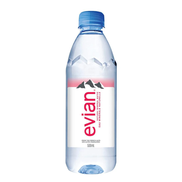  Nước khoáng tự nhiên Evian Pháp 500ml 