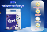  [LỐC 4 CUỘN] Khăn Giấy Bếp Tempo Dạng Cuộn Đa Năng, Siêu Thấm - Thương Hiệu Đức 