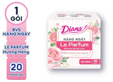  Băng vệ sinh Diana hằng ngày Le Parfum hương mộc hồng Anh Quốc quyến rũ 20 miếng 