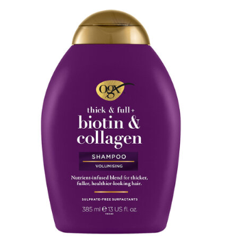  Dầu Gội OGX thick & full + biotin & collagen shampoo phục hồi, dưỡng ẩm, chống rụng kích mọc tóc 385ML 