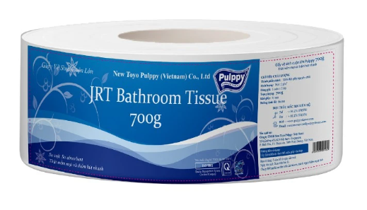  Giấy Vệ Sinh JRT Pulppy 1 Cuộn, 700g 