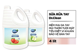  Sữa Rửa Tay Dr.Clean 4 Kg – Dịu Nhẹ & Dưỡng Ẩm Da Tay - Mùi Hương Thơm Mát 