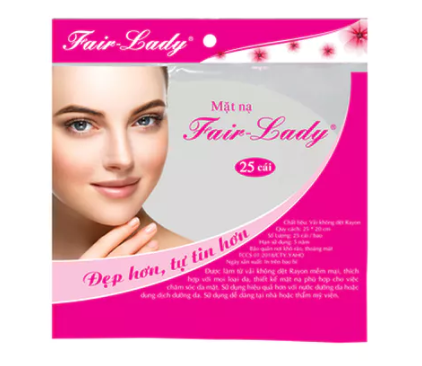  Mặt Nạ Khô FAIR-LADY 25 Miếng/Bao 